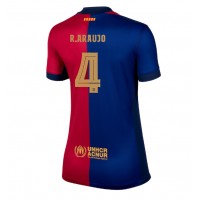 Zenski Nogometni Dres Barcelona Ronald Araujo #4 Domaci 2024-25 Kratak Rukav